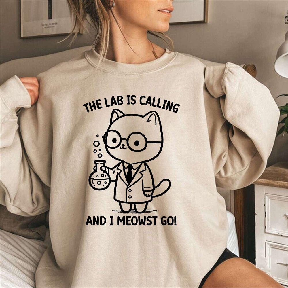 Funny Chemistery Cat Tshirt Funny Chemistery Cat Tshirt